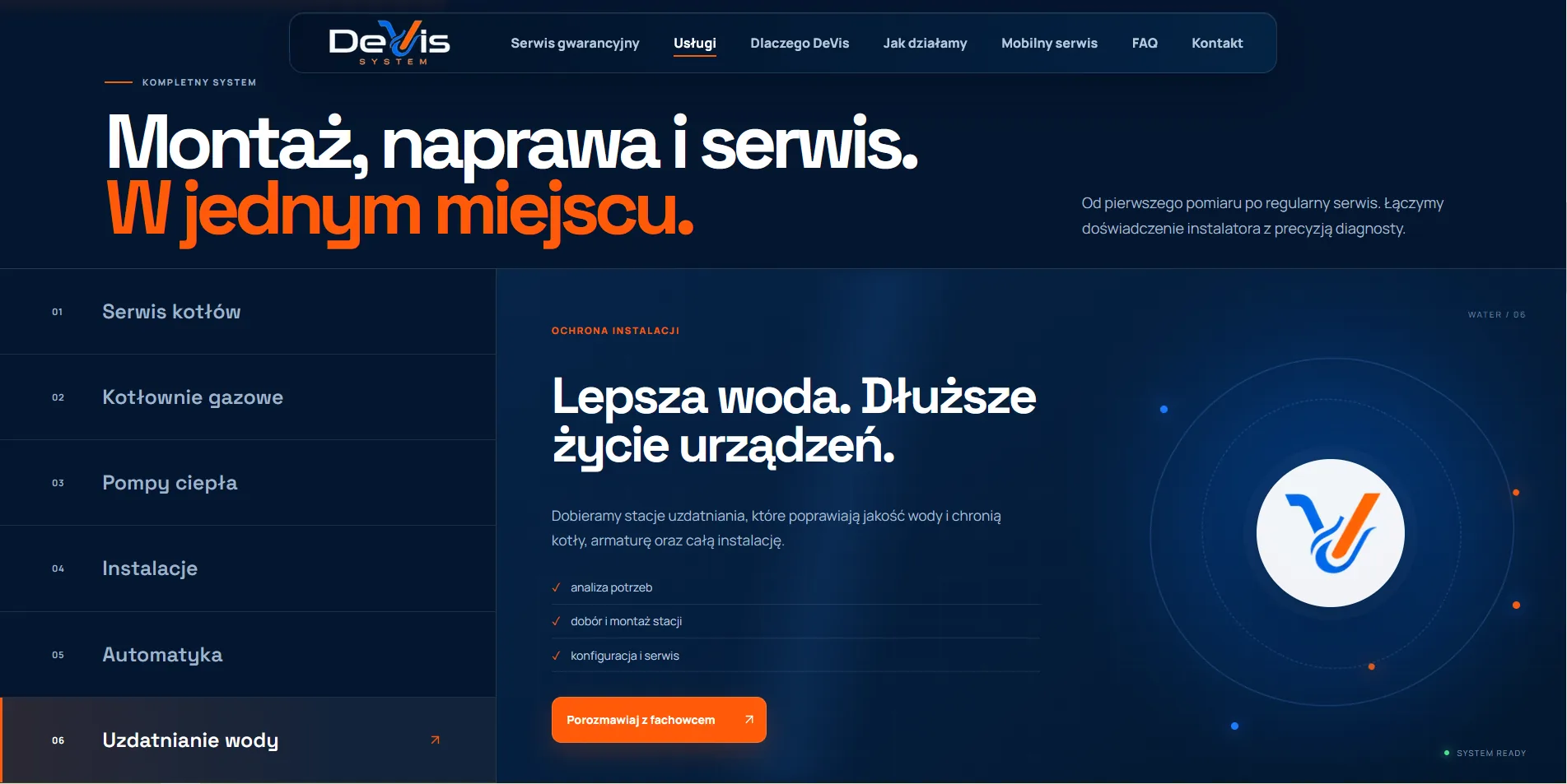 Prezentacja usług DeVis System